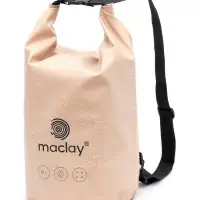Гермомешок туристический maclay, 30 л, 500D, с лямкой, бежевый