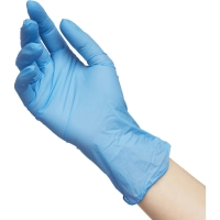 Перчатки mediOk нитрил.,голубой Blue Sky 4г., (L) 50пар/уп