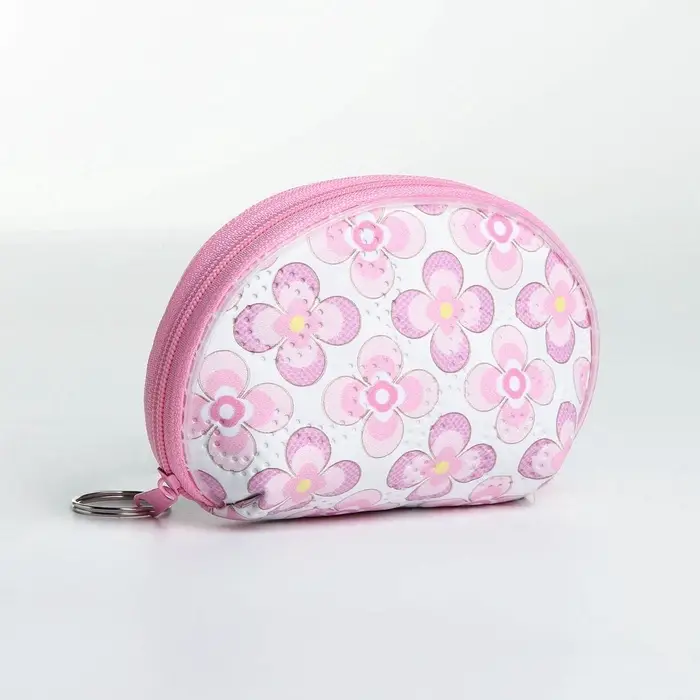 Кошелёк детский &laquo;Цветочный орнамент&raquo;, маленький, монетница, МИКС