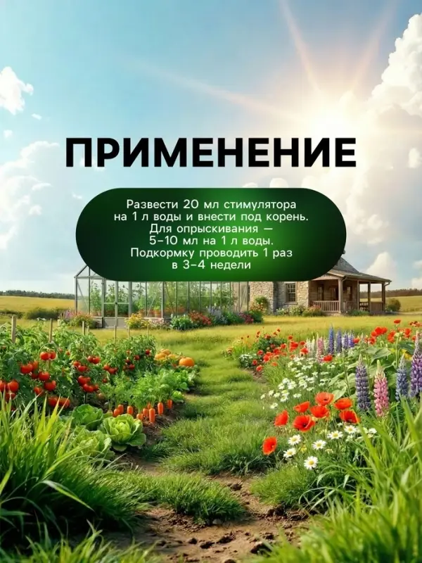 Стимулятор роста и иммунитета Greenlife, 250 мл