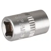 Головка торцевая 1/4"DR шестигранная 8мм, L=25мм пласт.подвес