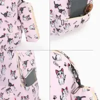 Рюкзак школьный &laquo;Котик&raquo;, с пеналом, 29&times;12&times;41 см, розовый