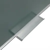 Доска магнитно-меловая, 60&times;90 см, зеленая, с полочкой, в алюминиевой рамке, CALLIGRATA