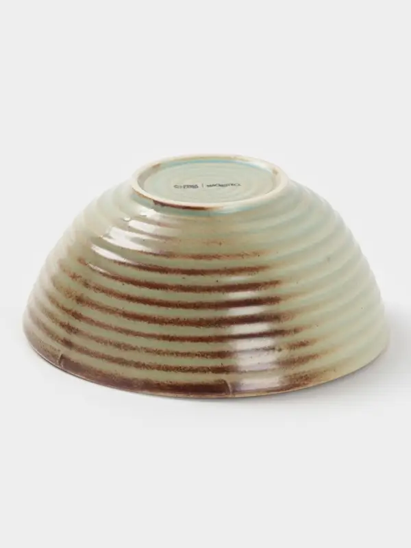 Салатник Magistro Sand Ripples, d=16 см, 850 мл, фарфор, голубой