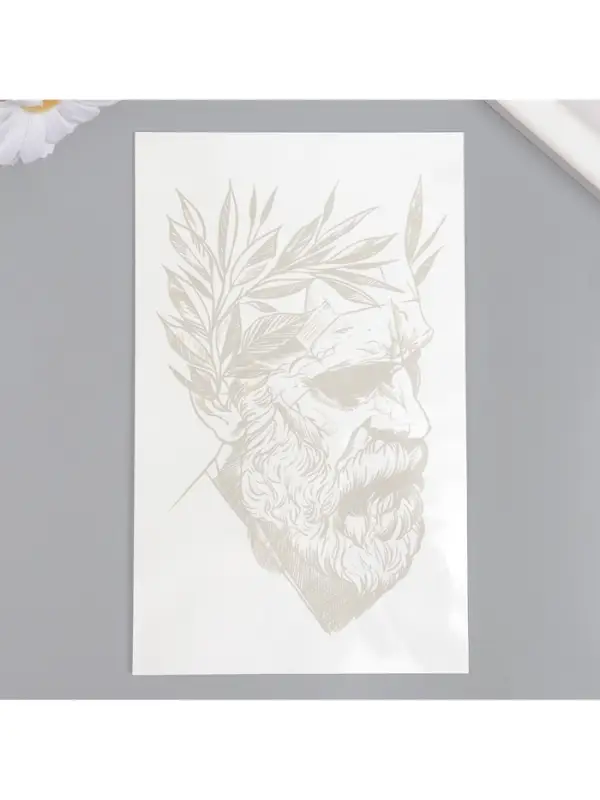 Переводная тату на тело «Скульптура», 18×11 см Переводная тату на тело «Скульптура», 18×11 см