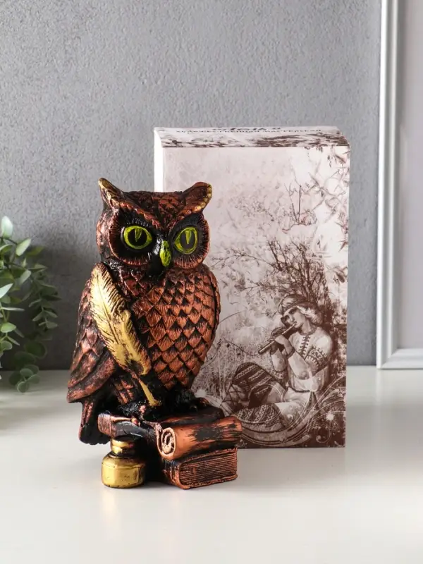 Копилка "Филин учёный" 24х12х13,5 см