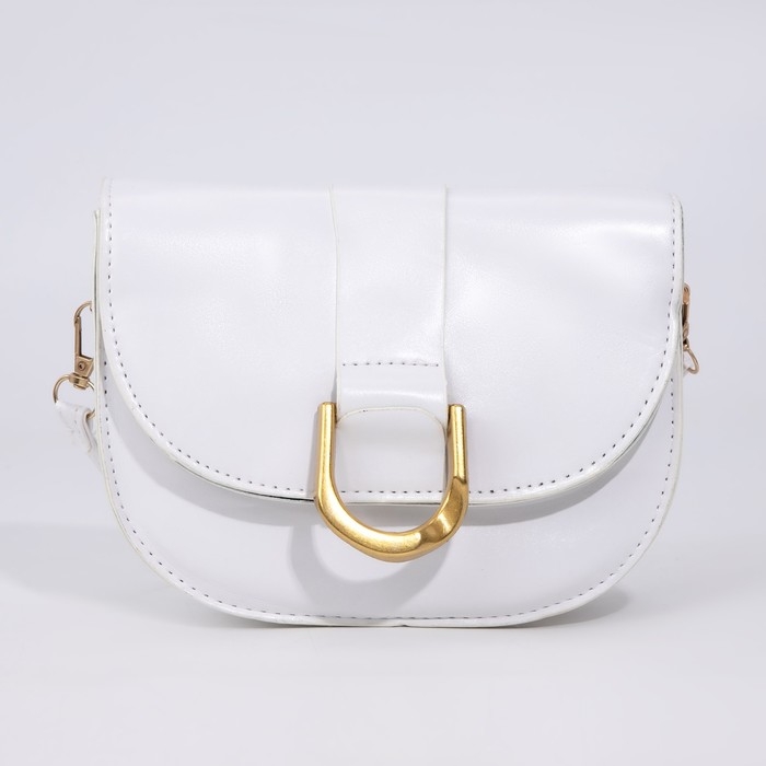 Сумка-мессенджер на магните, цвет белый Сумка-мессенджер на магните, цвет белый