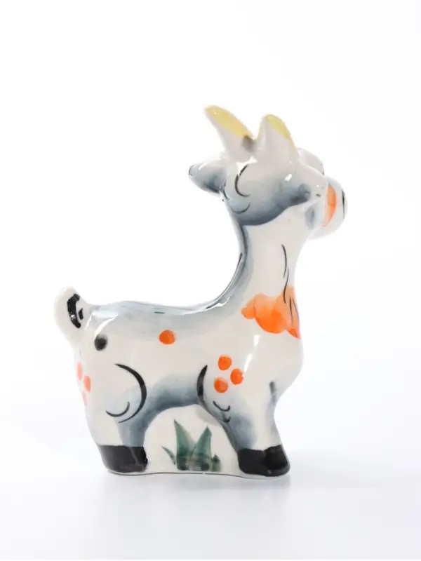 Фигурка фарфоровая &laquo;Коза Ляля&raquo;, гжель, 9&times;7&times;5 см, МИКС