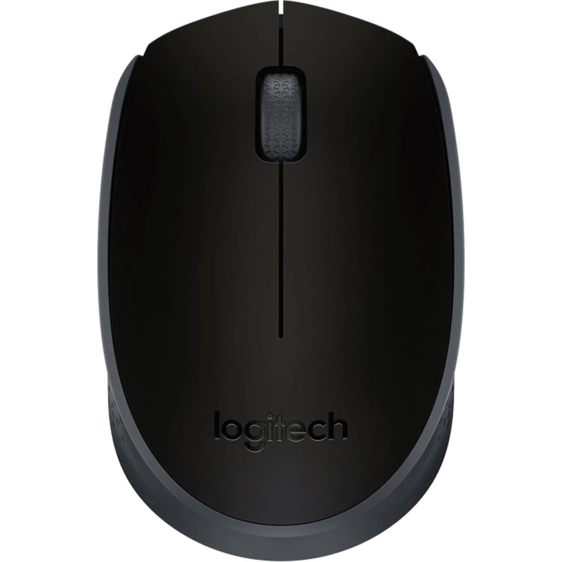 Мышь компьютерная Logitech USB OPTICAL WRL M171 BLACK