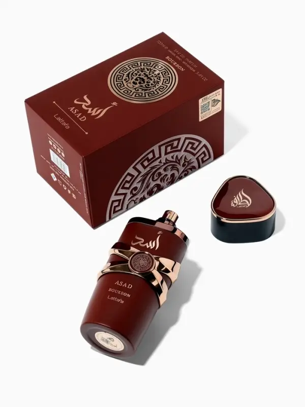 Парфюмерная вода мужская Lattafa ASAD BOURBON, 100 мл (по мотивам The Most Wanted Azzaro)