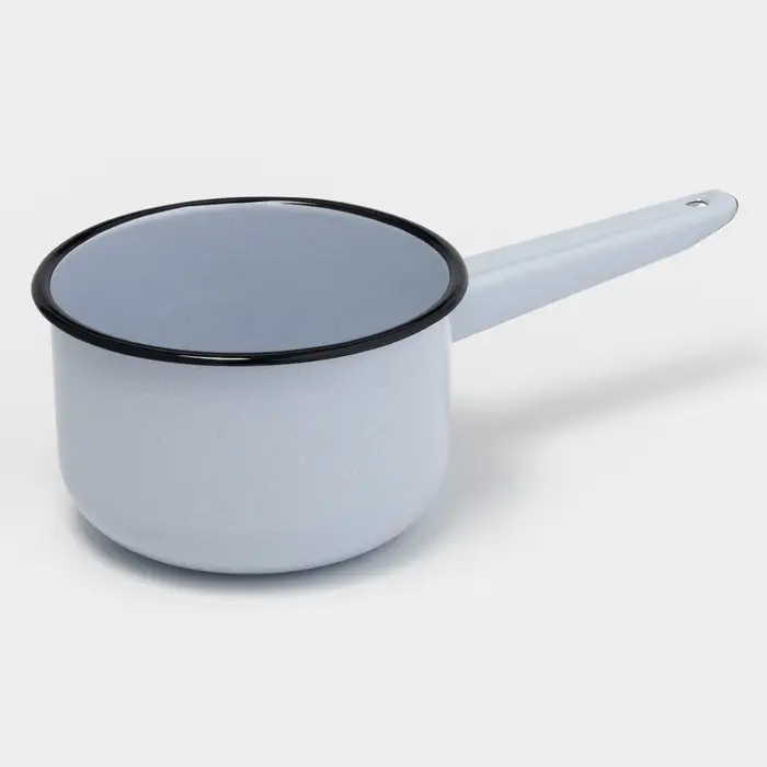 Ковш эмалированный цилиндрический, 1.5 л, МИКС