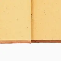 Блокнот в твёрдой обложке плетёный, 48 листов, 14&times;18&times;2 см, бежевый