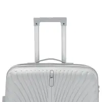 Чемодан на колёсах, 24", кодовый замок, 40&times;24&times;65 см, серый