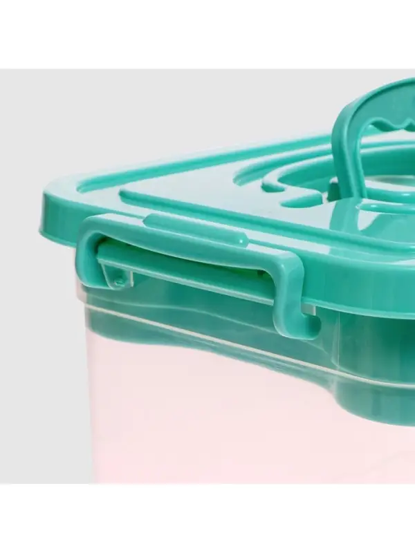 Контейнер для хранения с крышкой и вкладышем 6.5 л, цвет пыльно-голубой