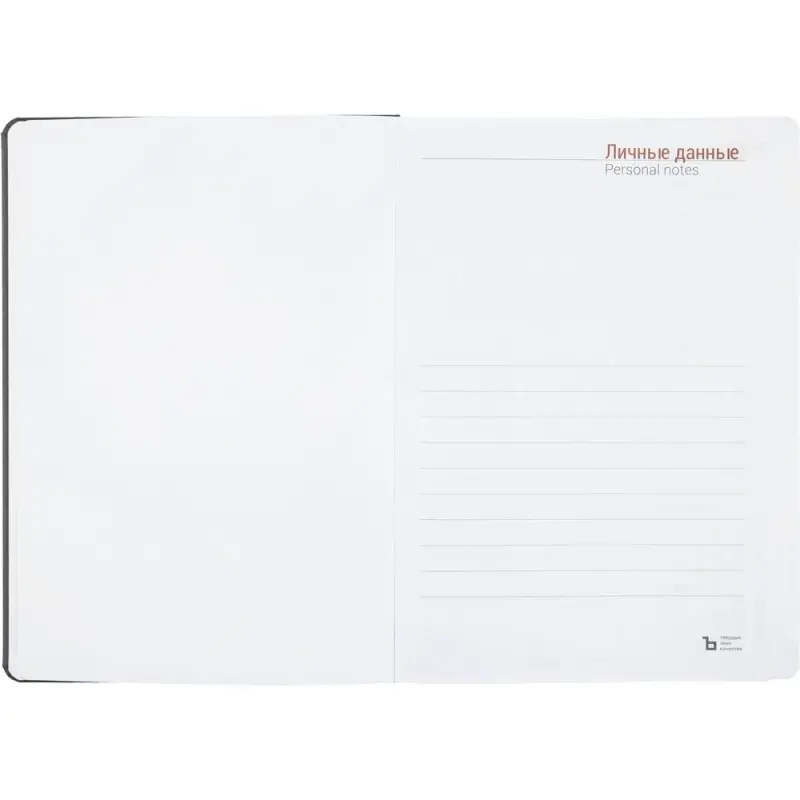 Ежедневник Basis, датированный, темно-серый Ежедневник Basis, датированный, темно-серый