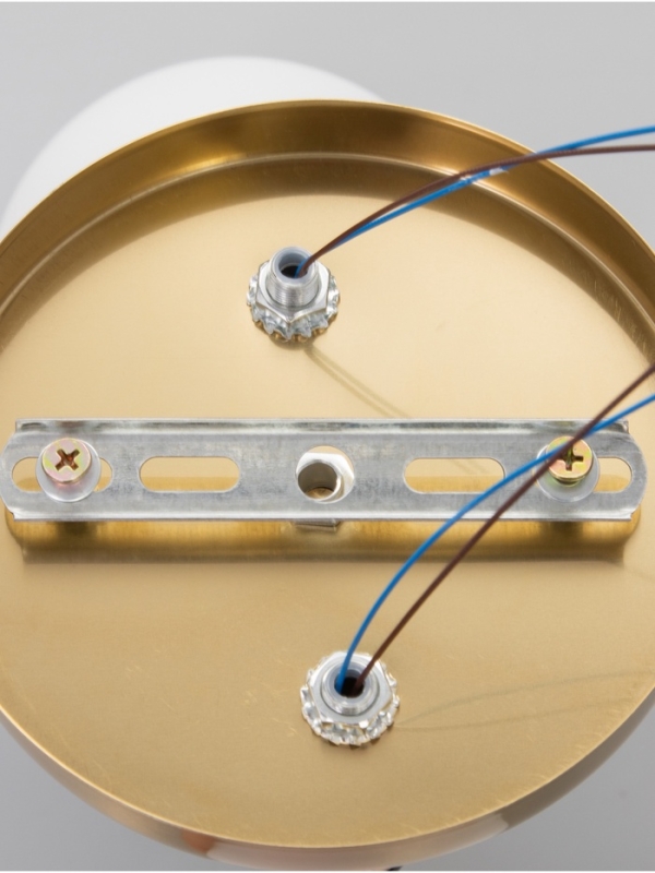 Люстра Люстра "Донна" 2х40Вт Е27 черный/латунь 37х15х25см