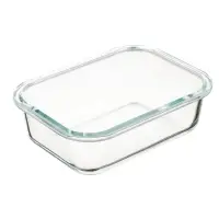 VETTA Контейнер для продуктов 1000мл, крышка бамбук, жаропрочное стекло