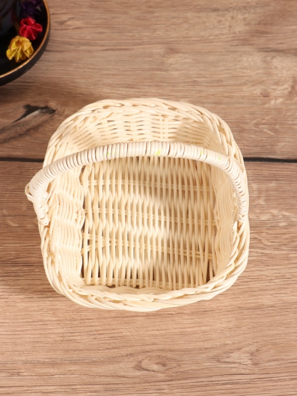 Корзина плетеная 16x15x18 см, ротанг