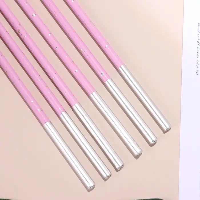 Свечи для торта &laquo;Исполнение желаний&raquo;, 15 см, 6 шт., лавандовый цвет