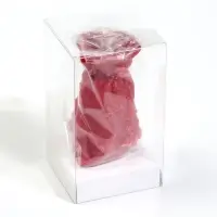 Свеча новогодняя &laquo;Мешочек с подарками&raquo;, 5.5&times;4.5&times;7 см, 7 ч, красный
