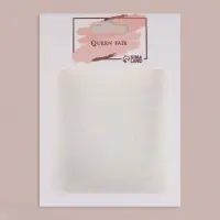 Наклейки для ногтей &laquo;Бабочки&raquo;, флуоресцентные, белые