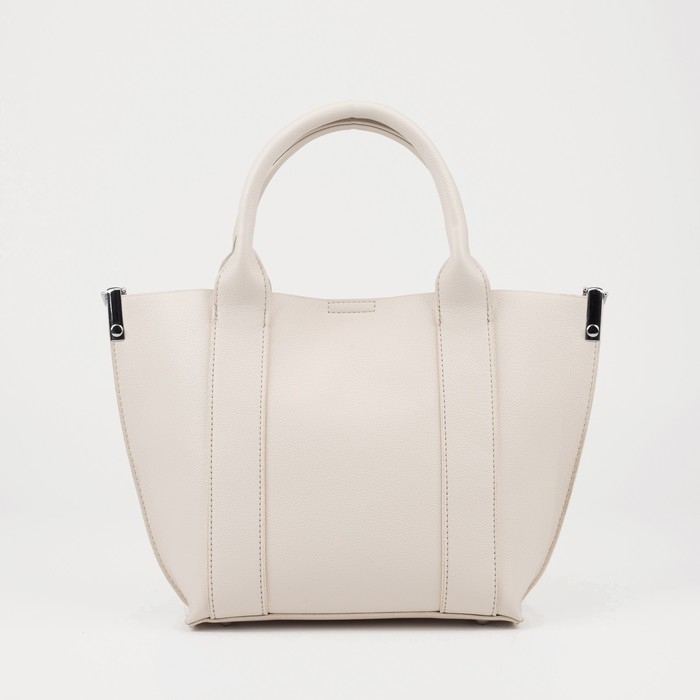 Сумка женская тоут на магните, цвет белый Сумка женская тоут на магните, цвет белый