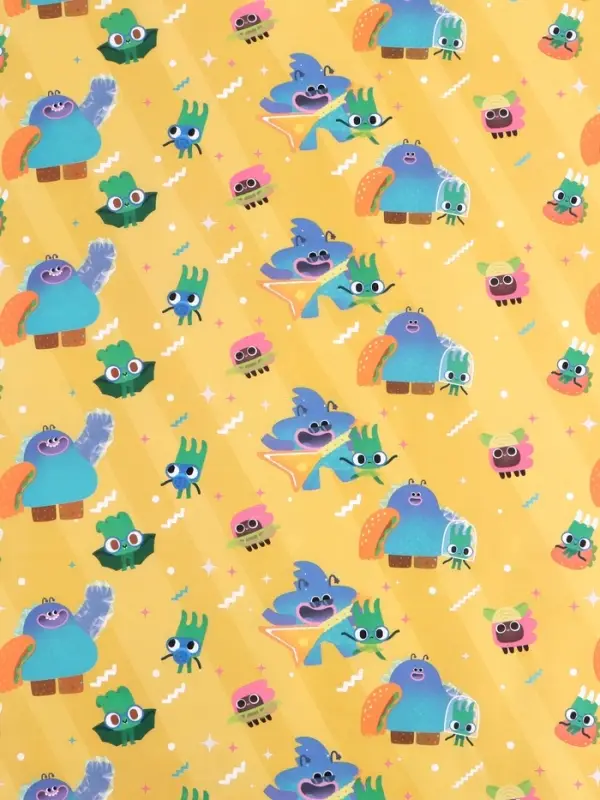 Бумага упаковочная крафтовая &laquo;Ум и Хрум&raquo;, 70&times;100 см