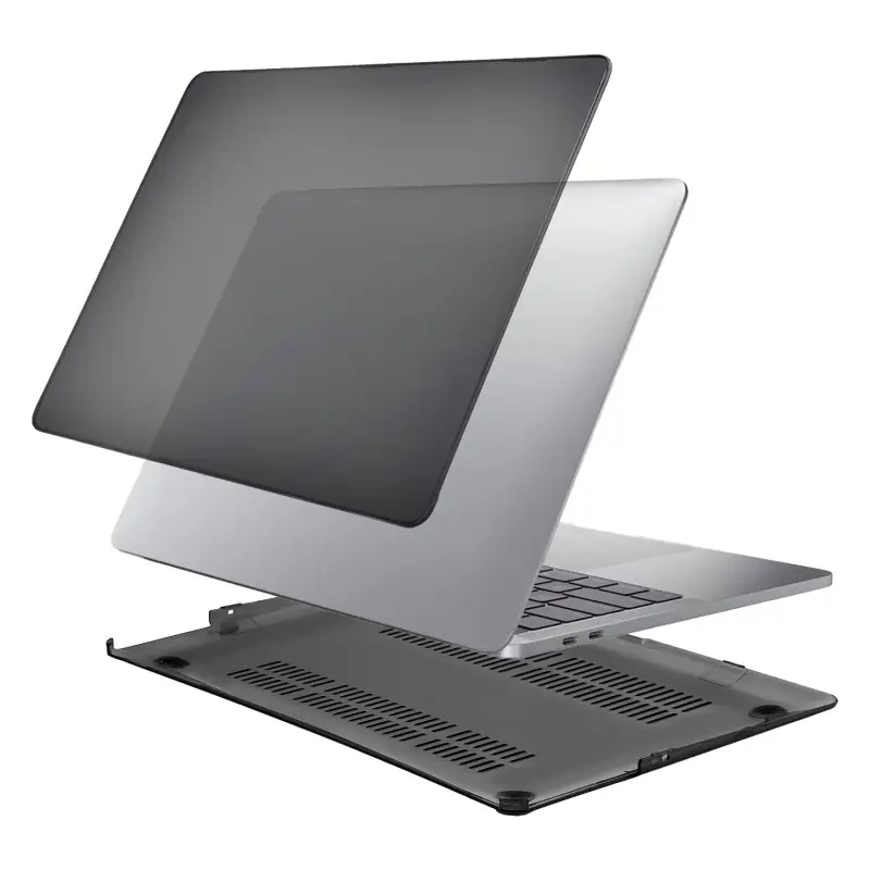 Чехол для MacBook Air 13 кристалл черный (A1466/A1369)