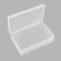 Набор баночек для хранения бисера, d=3&times;7 см, 4 шт., в контейнере, 13.5&times;8.7&times;4 см