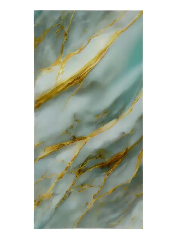 Стеновая панель самоклеящаяся TAKE IT EASY, 300&times;600 мм, цвет нефрит, 10 шт.