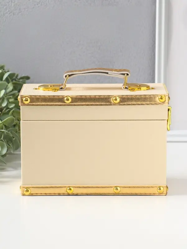 Шкатулка дерево "Белый шоколад" 20х9х14 см