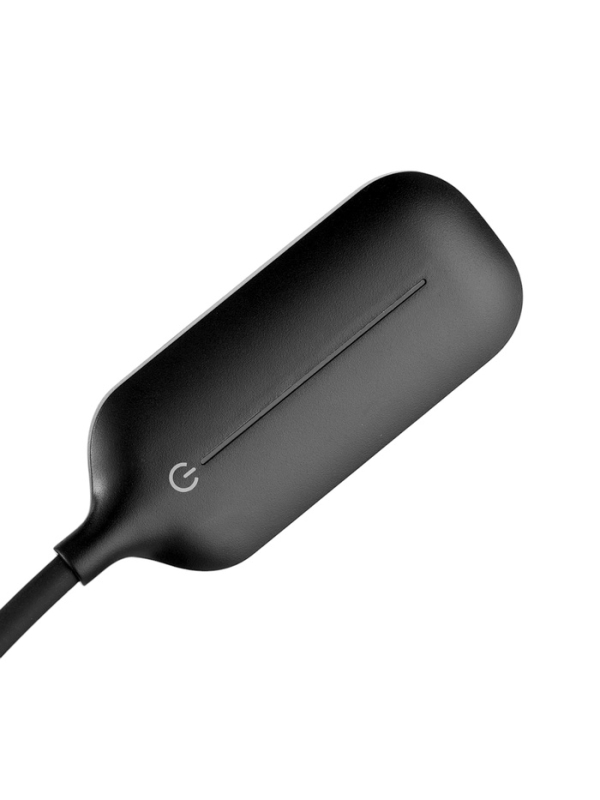 Настольная лампа с беспроводной зарядкой, GMV-0265, 15 Вт, черная