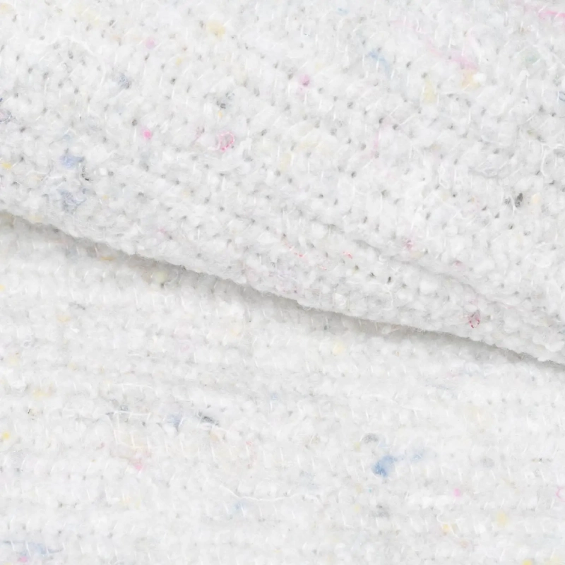 Тряпка для пола ХПП частопрошивная 170г/м2 белая 75х75см