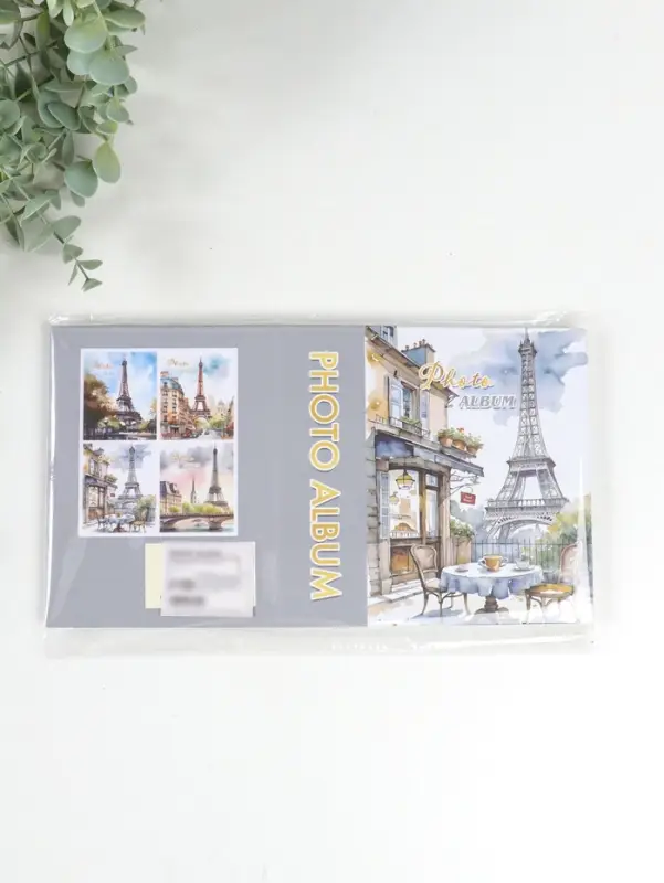 Фотоальбом на 100 фото 10х15 см "Завтрак с видом на Эйфелеву башню" 4,5х12,5х16,5 см