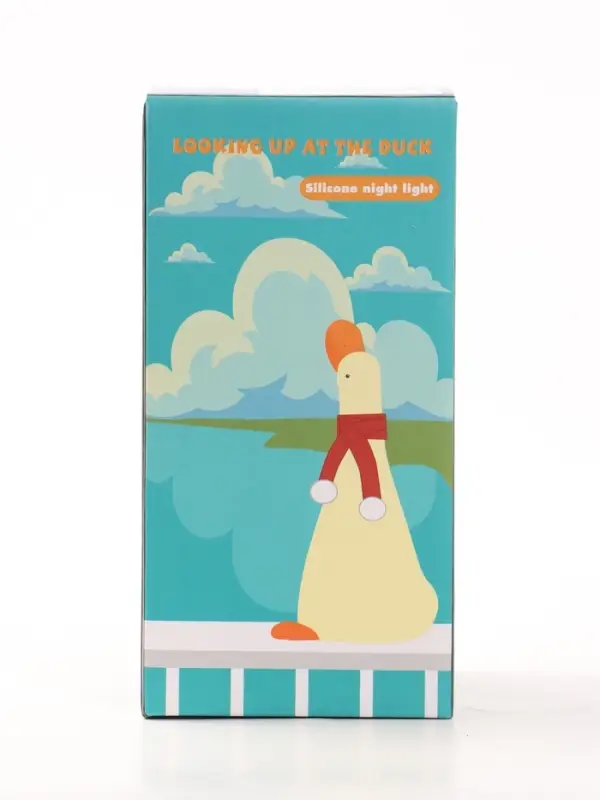 Фигурка светодиодная антистресс &laquo;Гусь с шарфом&raquo; 10.5&times;11&times;20.5 см, USB, 8 режимов