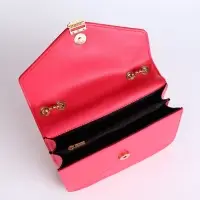 Сумка женская мессенджер на магните, 20&times;6&times;13 см, розовая