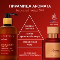 Крем для рук и тела парфюмированный laPOETIQUE, 300 мл, аромат Baccarat rouge 540