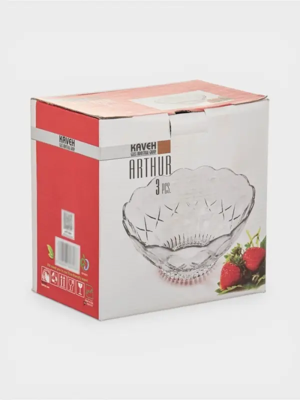 Набор салатников ARTHUR из 3 шт., 500 мл