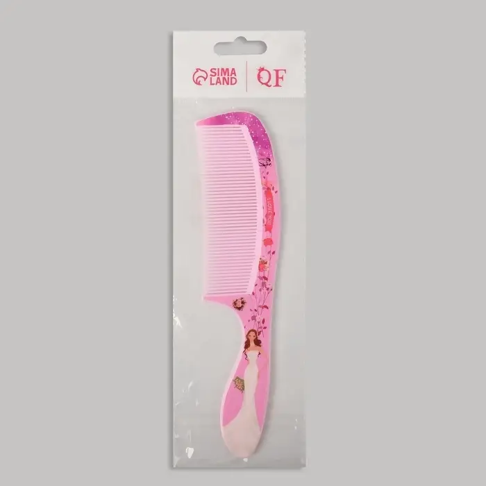 Расчёска «Красотки», 21×4 (±1) см, рисунок МИКС