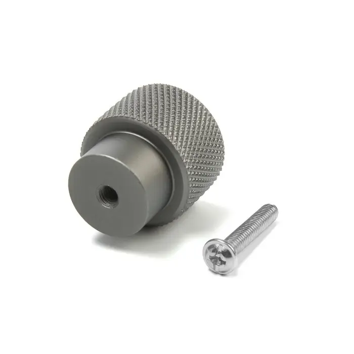 Ручка-кнопка CAPPIO, d=25 мм, цвет серый