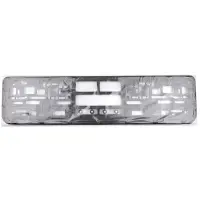 Рамка под номерной знак книжка (черная) JT JRN-01