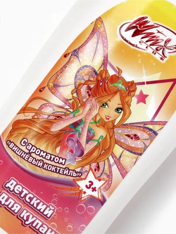 Детский гель для купания, аромат: вишневый коктейль, 300 мл, &laquo;Винкс&raquo;