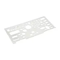 Набор линеек Calligrata, 3 штуки, офицерские, 20 см