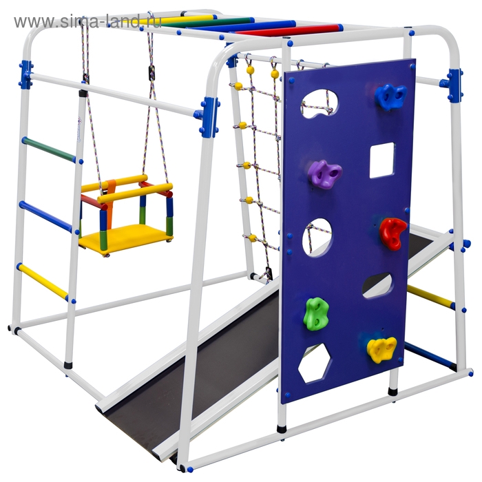 Детский спортивный комплекс Start baby 2, цвет белый/радуга Детский спортивный комплекс Start baby 2, цвет белый/радуга