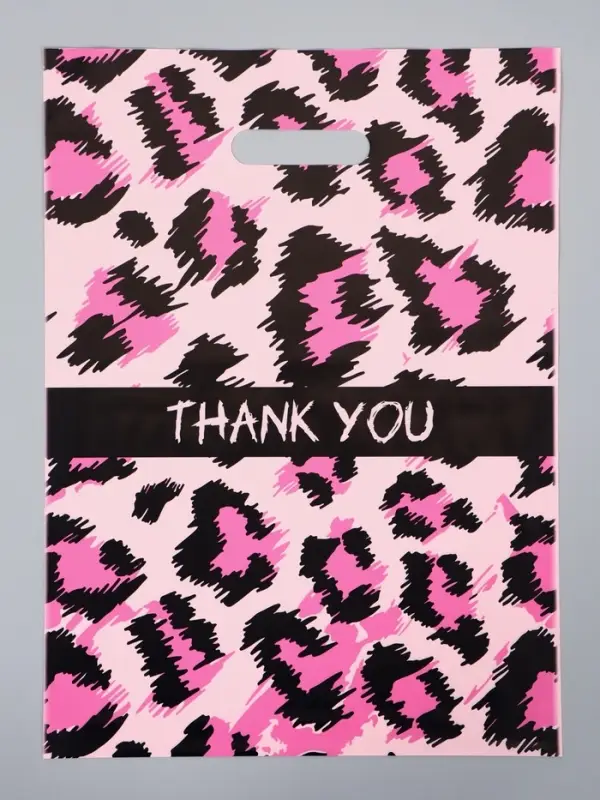 Пакет полиэтиленовый с вырубной ручкой "Стиль" 30 х 40 см 60 мкм