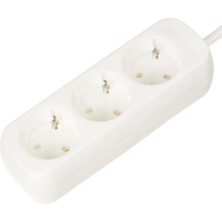 Удлинитель BigTech UTD-310-3-W (3р/3м/10А/2,2кВт/1мм2/белый)