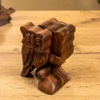 Шкатулка с секретом &laquo;Сова&raquo;, 12&times;7&times;6.5 см