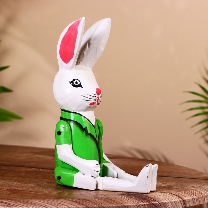 Сувенир Сувенир "Кролик" висячие лапки, дерево 30 см