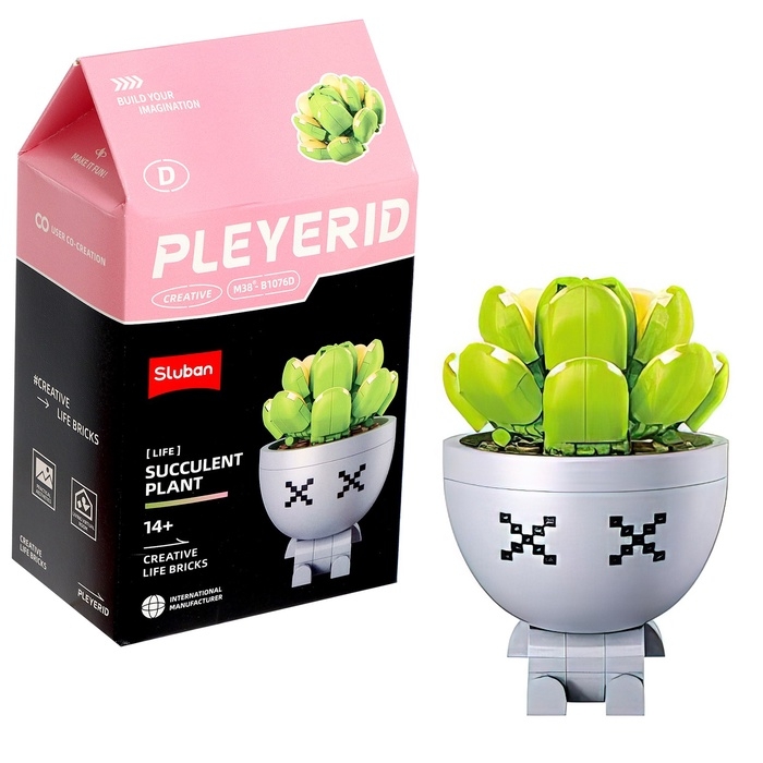 Конструктор  Конструктор "Цветы в горшочке",  D