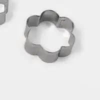 Формы для печенья Доляна &laquo;Ассорти&raquo;, набор 30 шт., в кейсе, нержавеющая сталь, серебристые